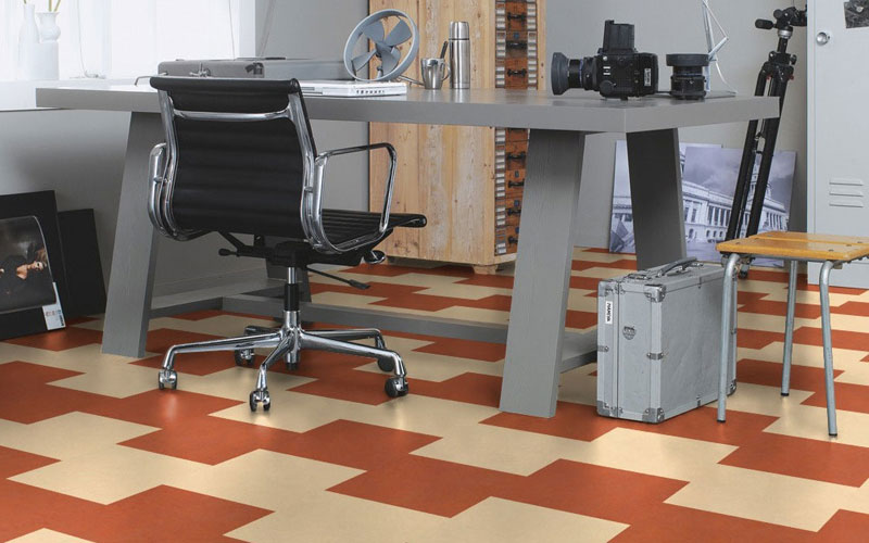 Мармолеум Forbo Marmoleum click Barbados 633858 фото в интерьере Мармолеум Forbo Marmoleum click Barbados 633858 фото в интерьере